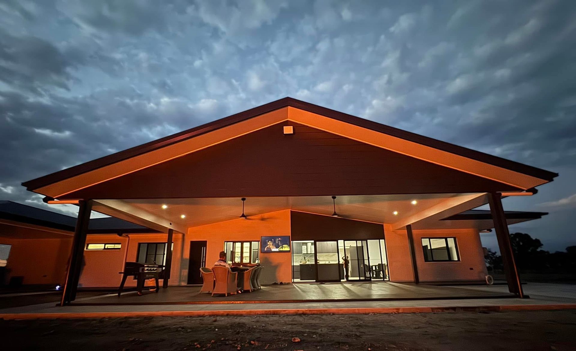 A Modern House With a Large Covered Porch — Priority Painters in Gladstone Central, QLD