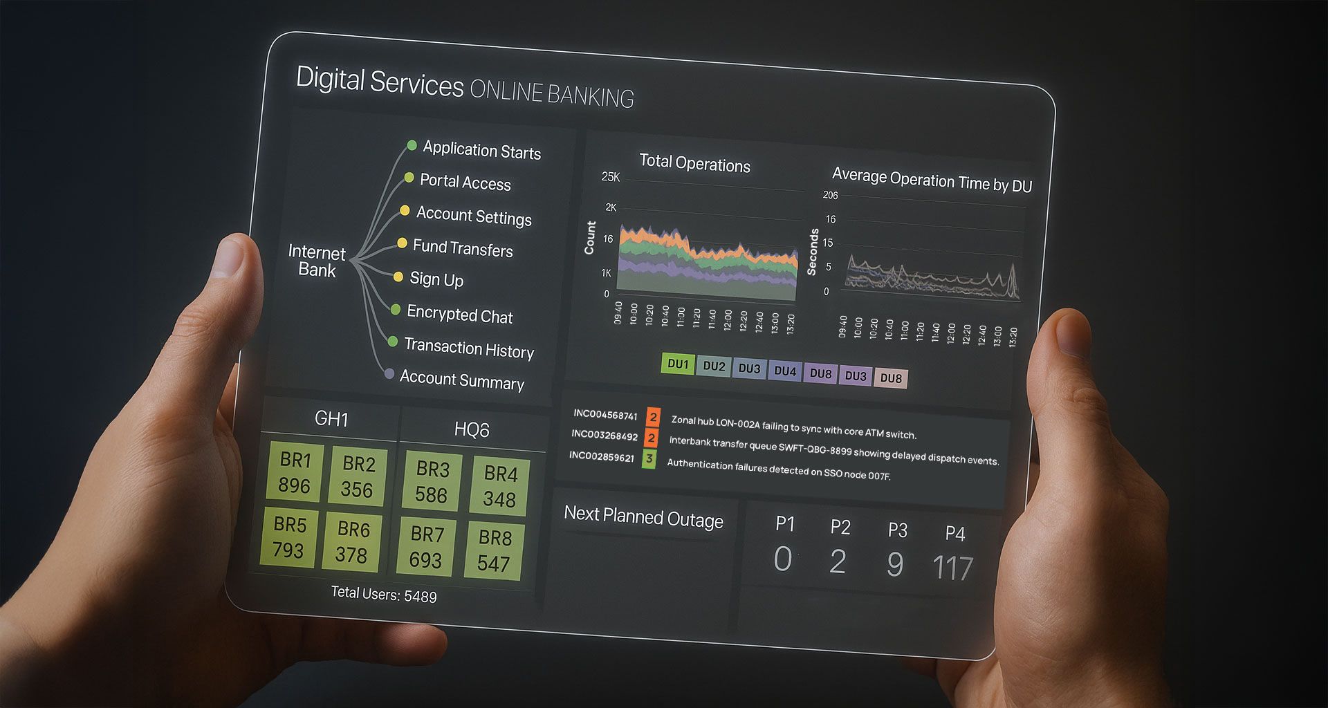 Single Pane of Glass Monitoring Dashboard