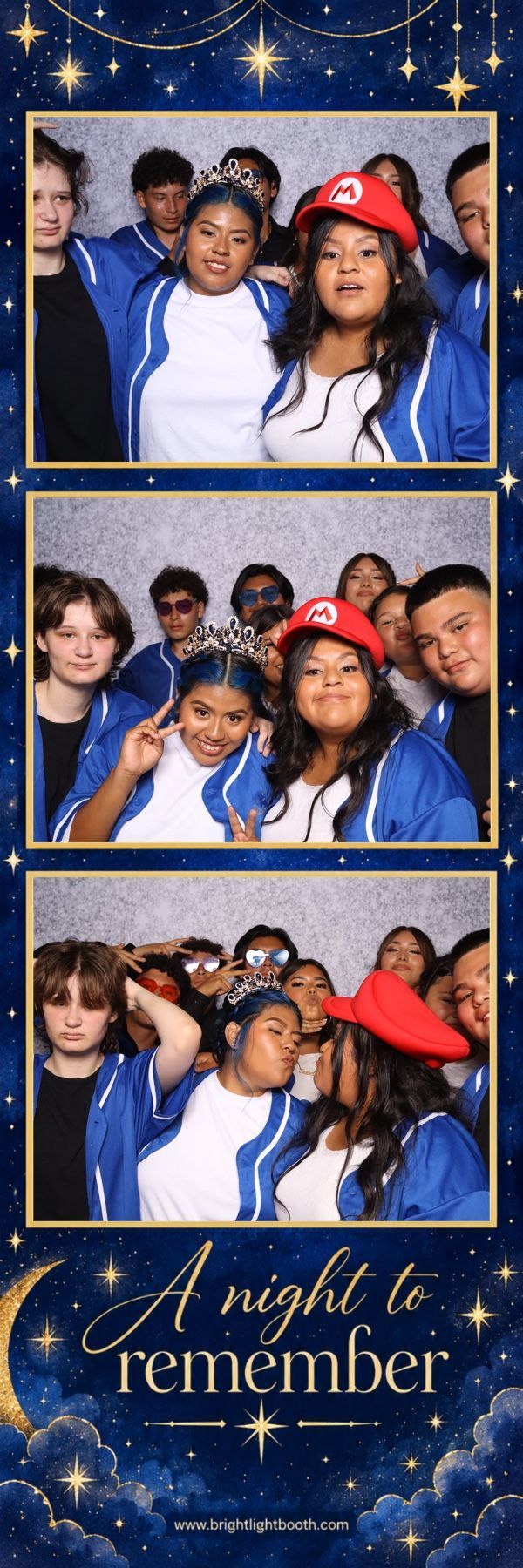 Marleni and friends enjoying her Quinceañera photo booth in Riverside