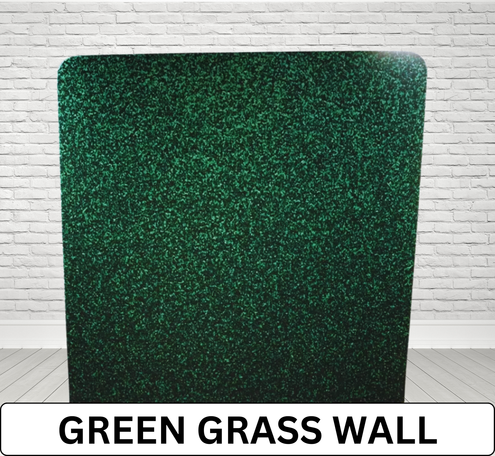 Green Grass photo booth backdrop
