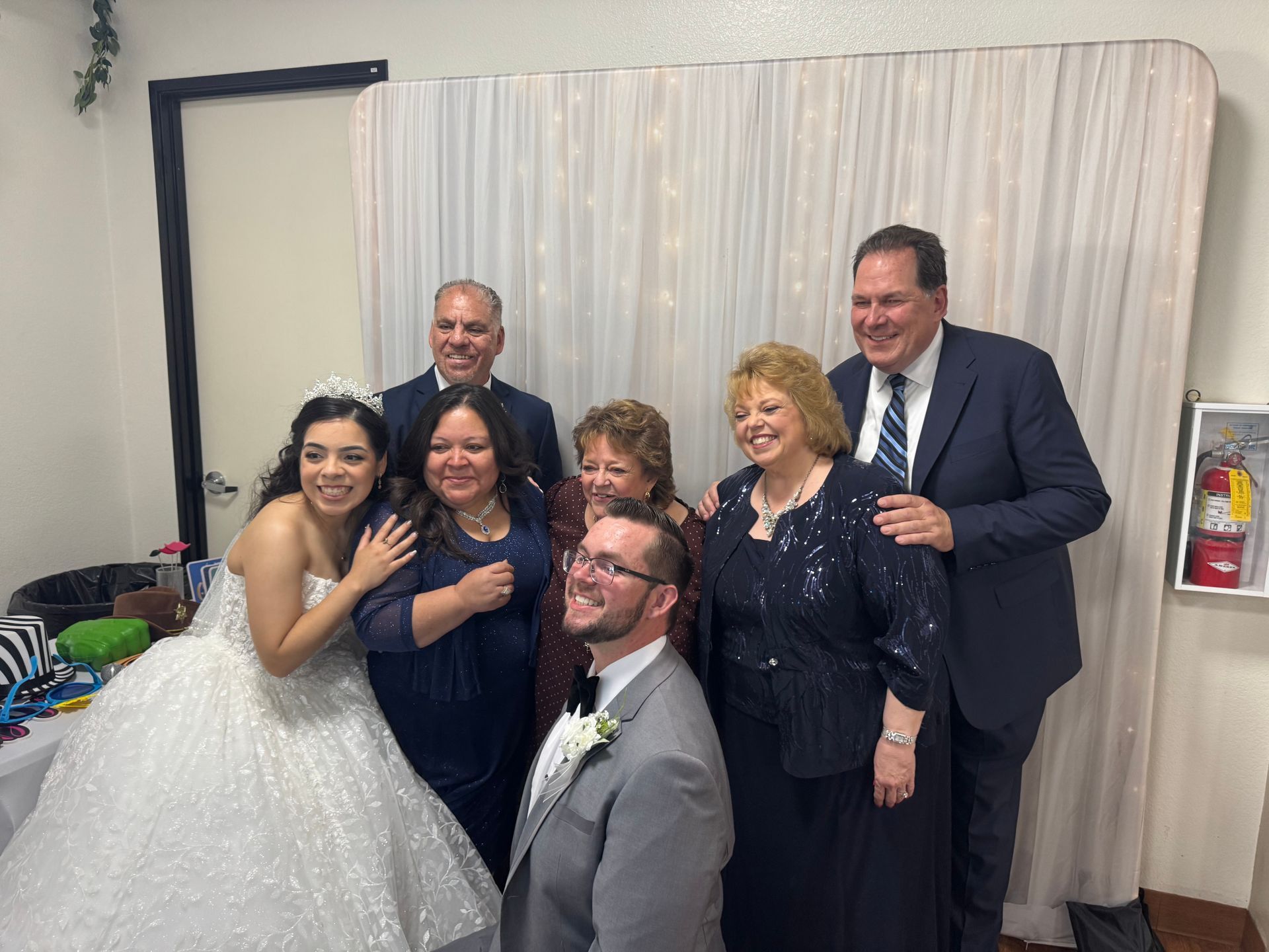 Wedding photo booth at Towngate Community Center, Moreno Valley