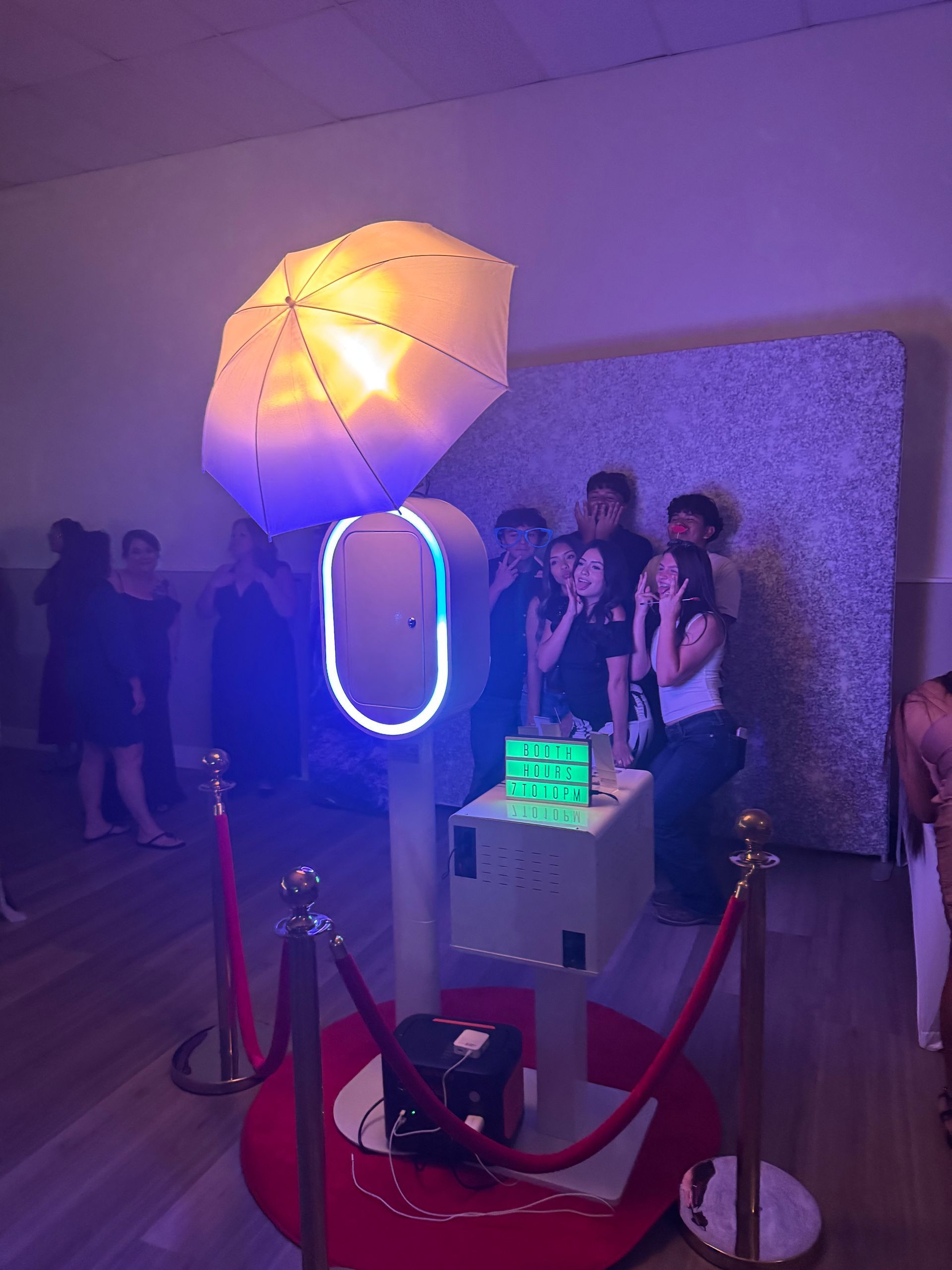 Luxury Photo Booth at Ariel's Quinceañera in Hemet, CA