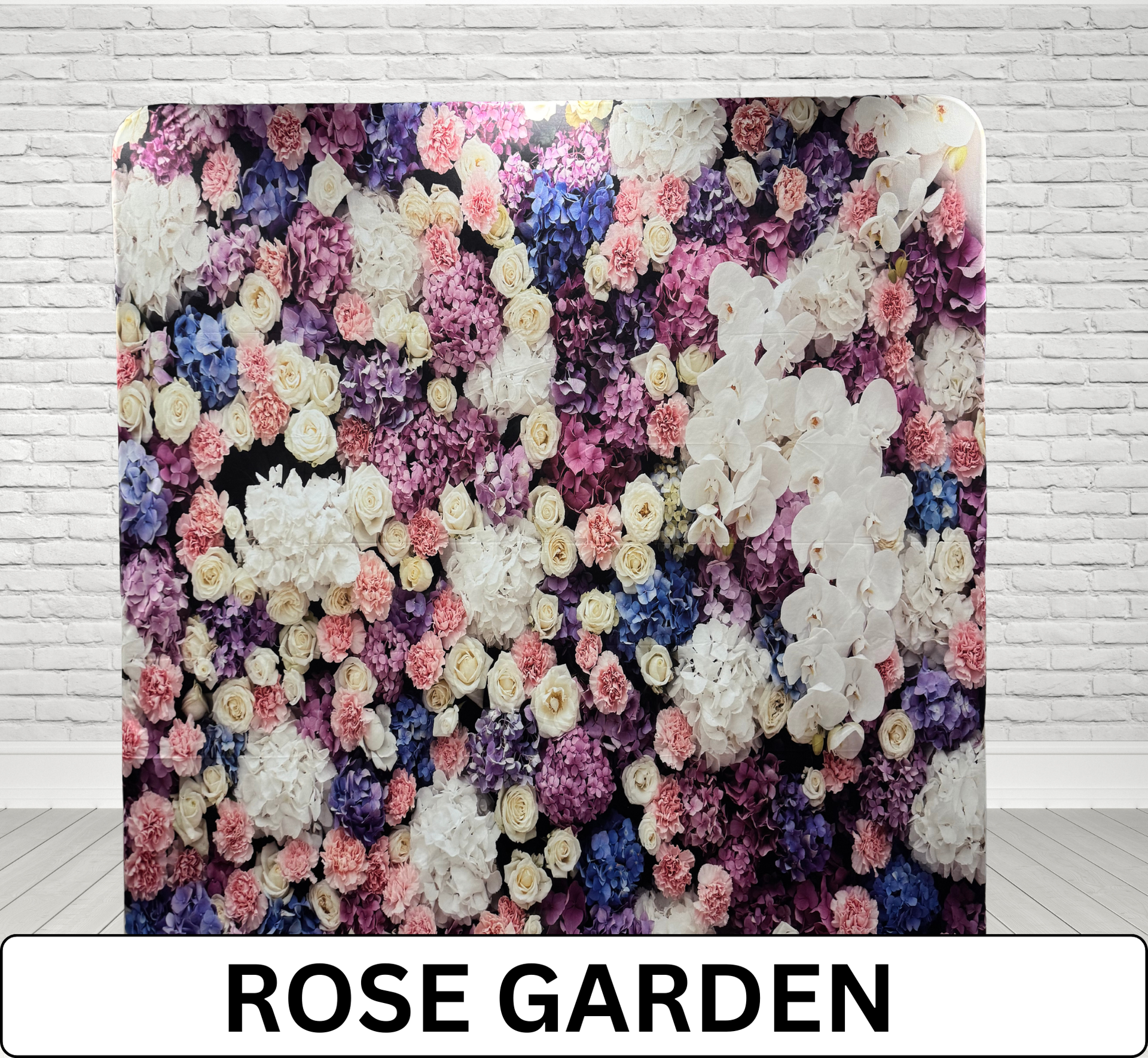 Rose Garden Photo Booth Backdrop