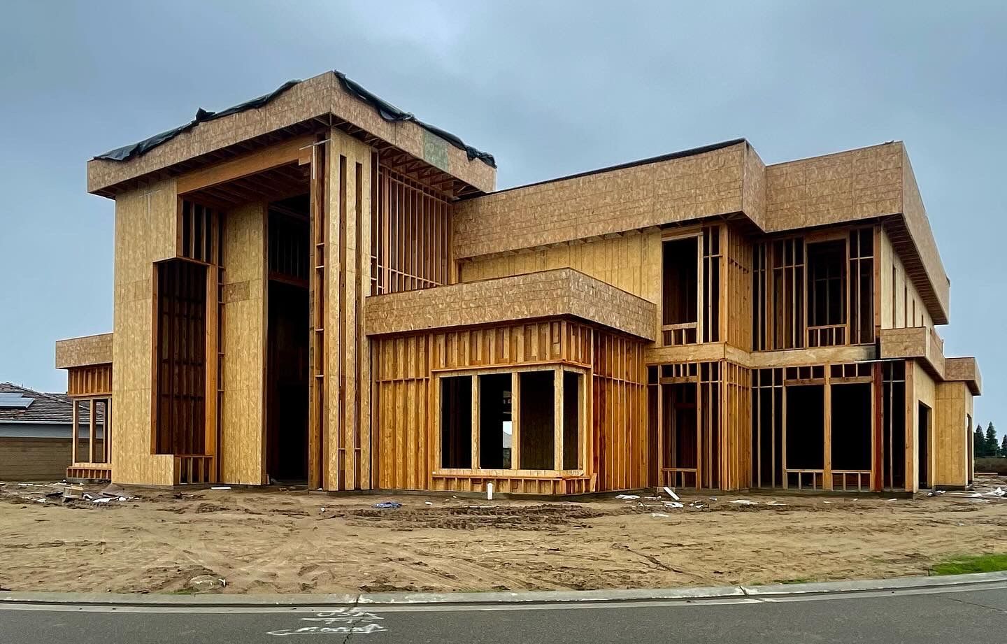 Building wood Framing