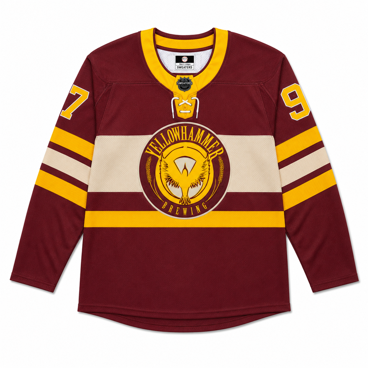 Yellowhammer Brewing Hockey Jersey
