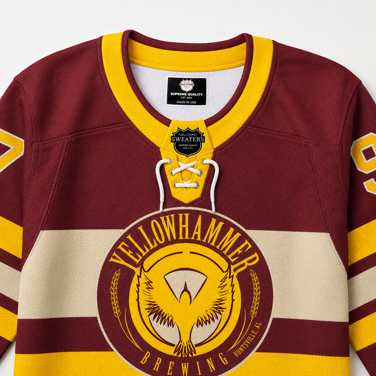 Yellowhammer Brewing Hockey Jersey