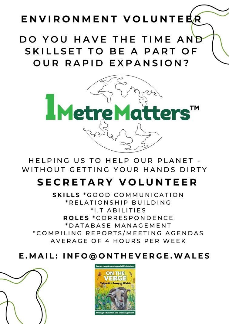 Volunteer 1MetreMatters On The Verge Environment Volunteer needed for 1MetreMatters