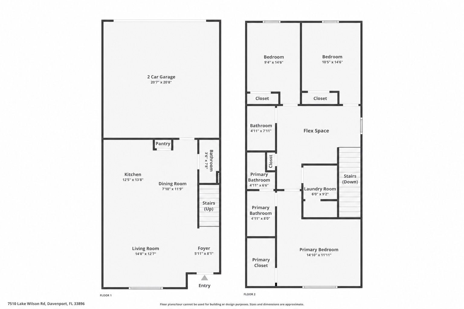Black-and-white floor plan showing room layout, doors, and labeled spaces for a house.