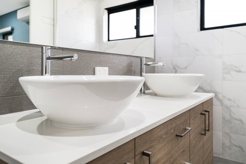 Bathroom design by Vanguard Homes, Sunshine Coast home builder
