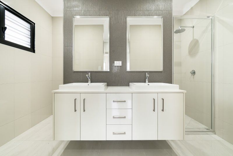 Bathroom design by Vanguard Homes, Sunshine Coast home builder