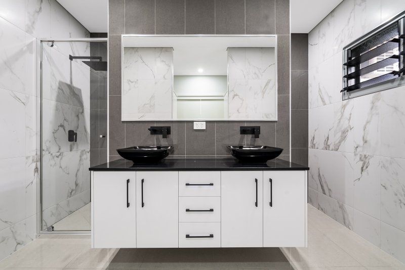 Bathroom design by Vanguard Homes, Sunshine Coast home builder