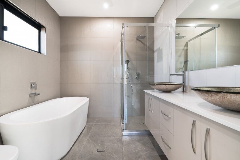 Bathroom design by Vanguard Homes, Sunshine Coast home builder