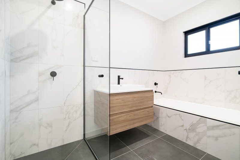 Bathroom design by Vanguard Homes, Sunshine Coast home builder