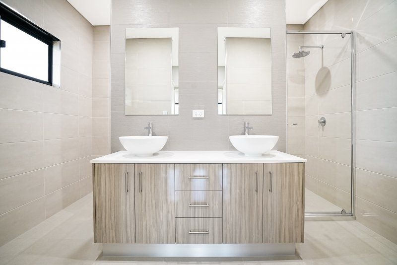 Bathroom design by Vanguard Homes, Sunshine Coast home builder