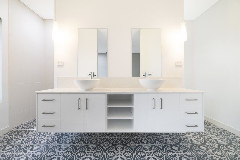 Bathroom design by Vanguard Homes, Sunshine Coast home builder
