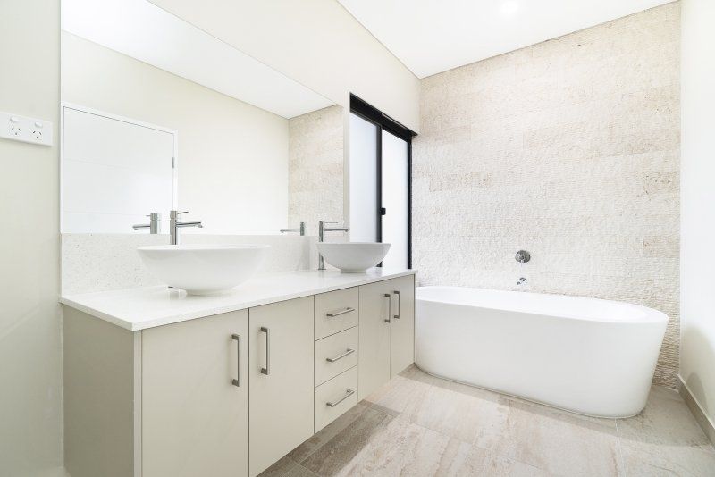 Bathroom design by Vanguard Homes, Sunshine Coast home builder