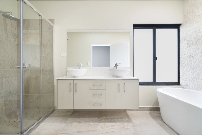 Bathroom design by Vanguard Homes, Sunshine Coast home builder