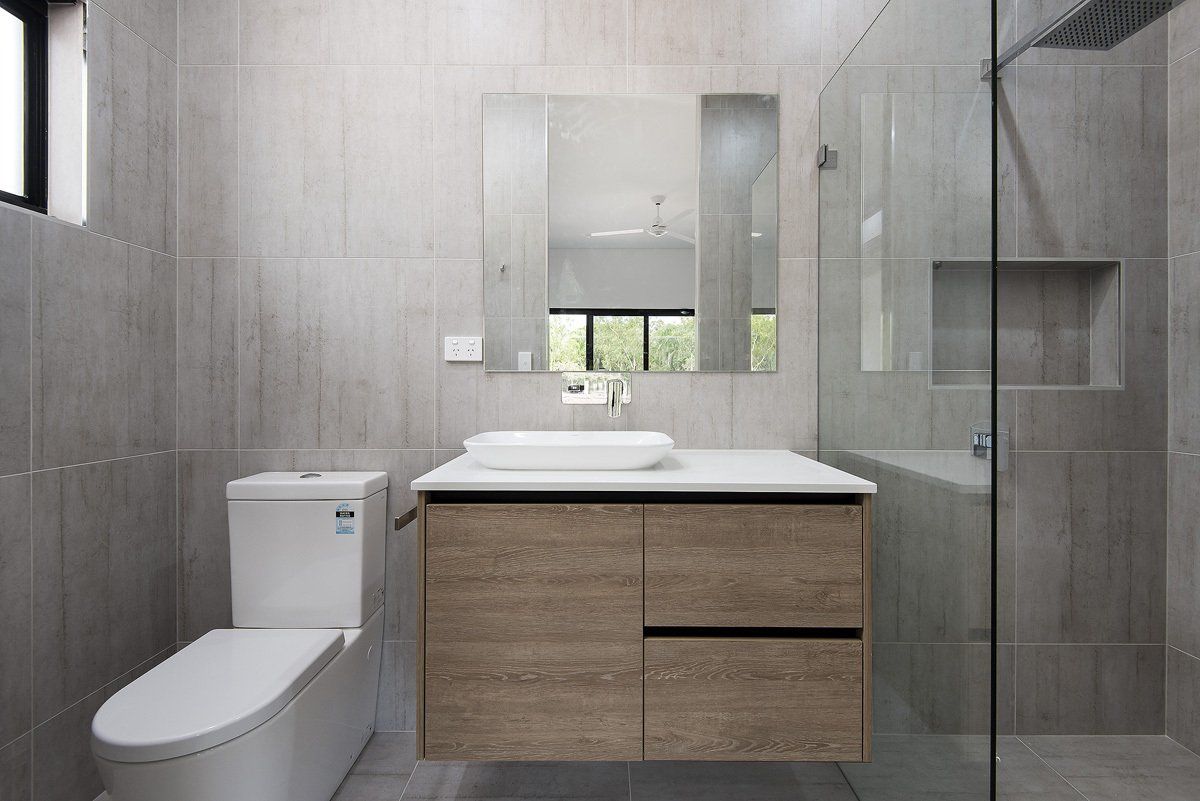 Bathroom design by Vanguard Homes, Sunshine Coast home builder