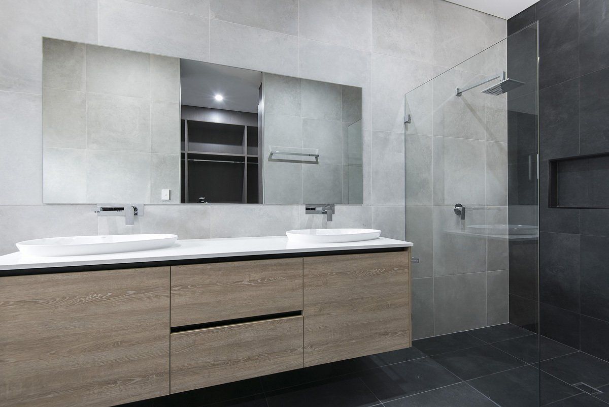 Bathroom design by Vanguard Homes, Sunshine Coast home builder