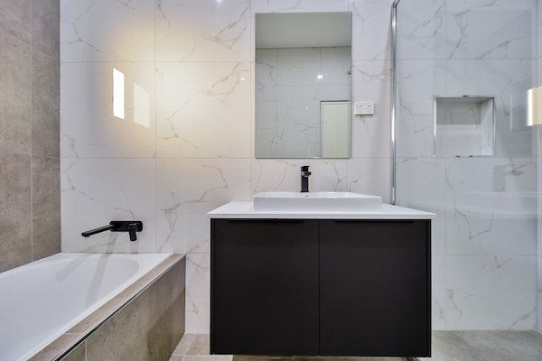 Bathroom design by Vanguard Homes, Sunshine Coast home builder