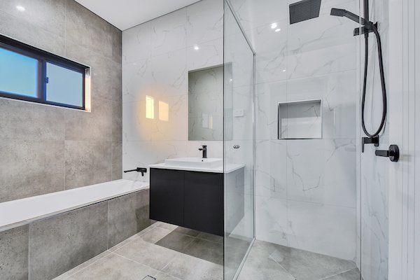 Bathroom design by Vanguard Homes, Sunshine Coast home builder