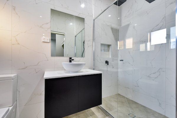 Bathroom design by Vanguard Homes, Sunshine Coast home builder