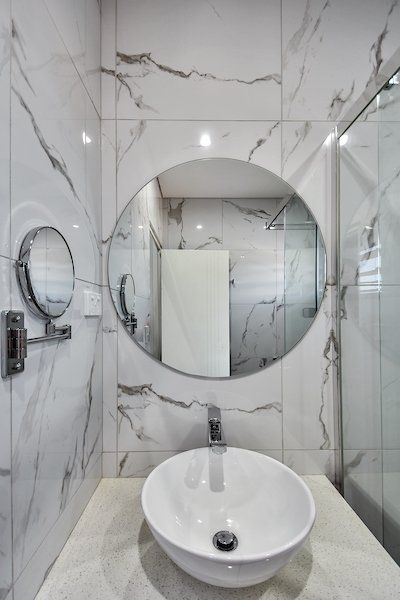 Bathroom design by Vanguard Homes, Sunshine Coast home builder