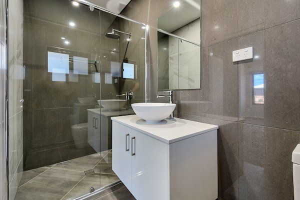 Bathroom design by Vanguard Homes, Sunshine Coast home builder