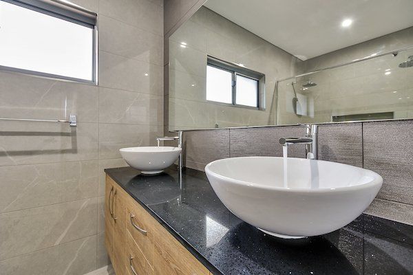 Bathroom design by Vanguard Homes, Sunshine Coast home builder