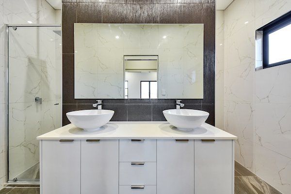 Bathroom design by Vanguard Homes