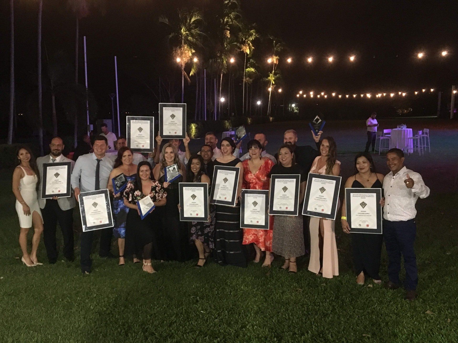 Vanguard Homes receiving building award