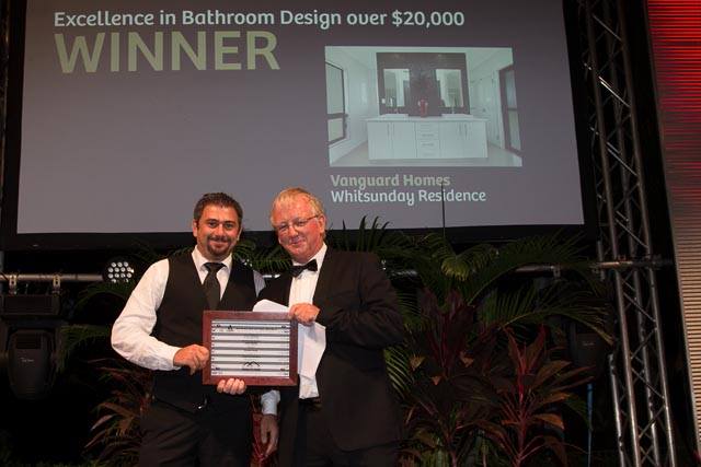 Vanguard Homes receiving building award