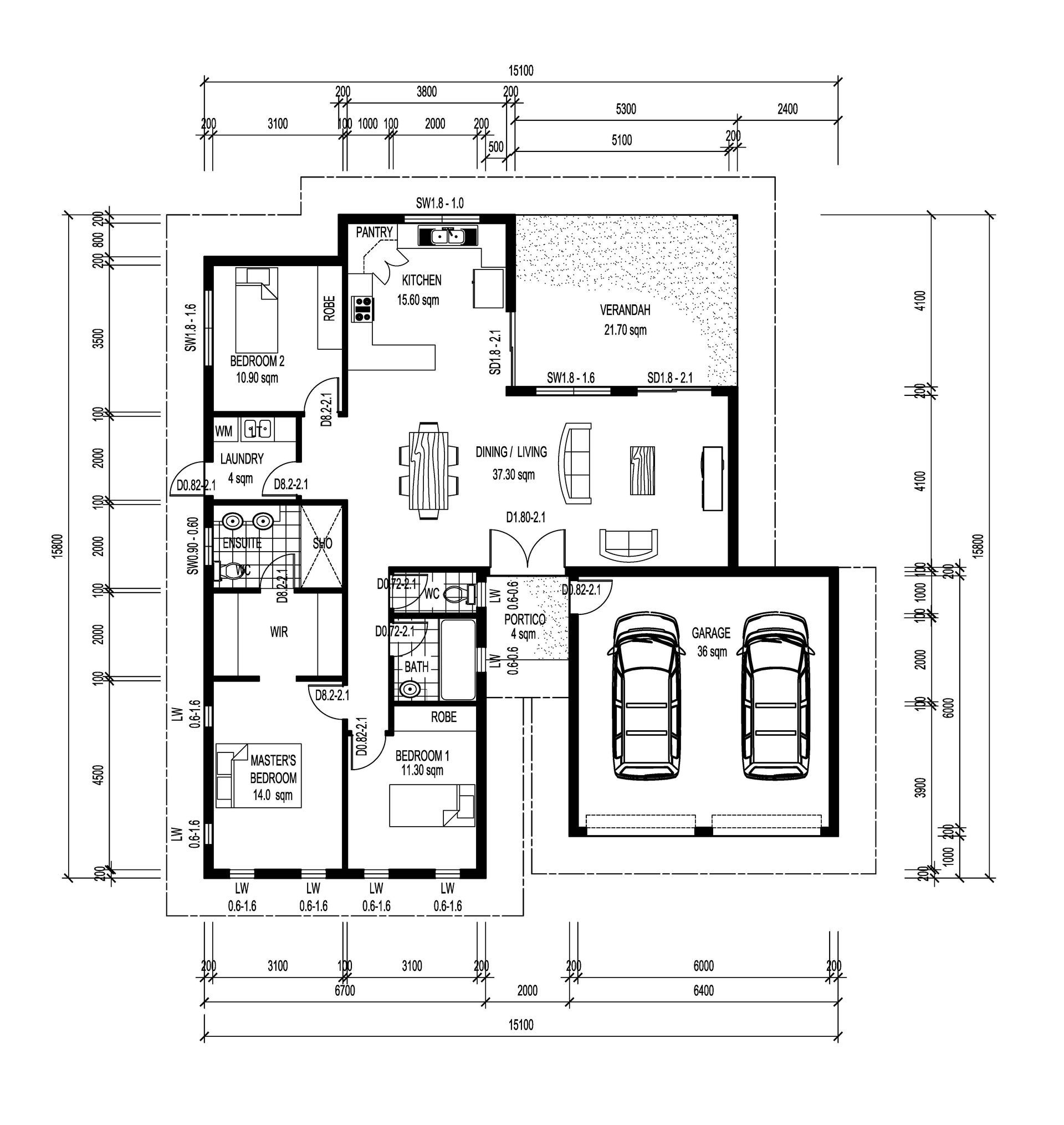 Eclipse 1 (Skillion Roof)