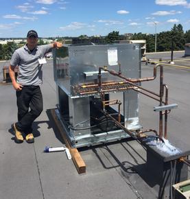 outdoor HVAC unit