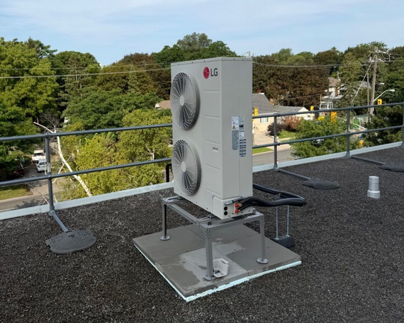 LG outdoor cooling unit