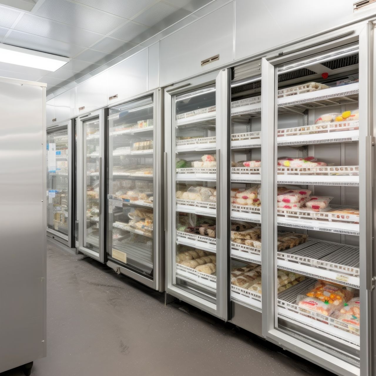 commercial kitchen after HVAC calibration