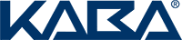 Un logo bleu et blanc pour kara sur fond blanc