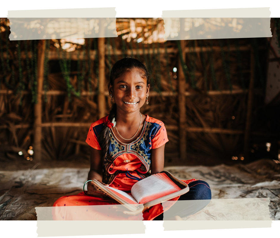 Donations to provide Bibles to children in their native languages helps them experience the love of Jesus