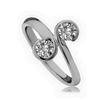 Swan Look Diamond Ring — Asheville, NC — Gold & Diamond Connection