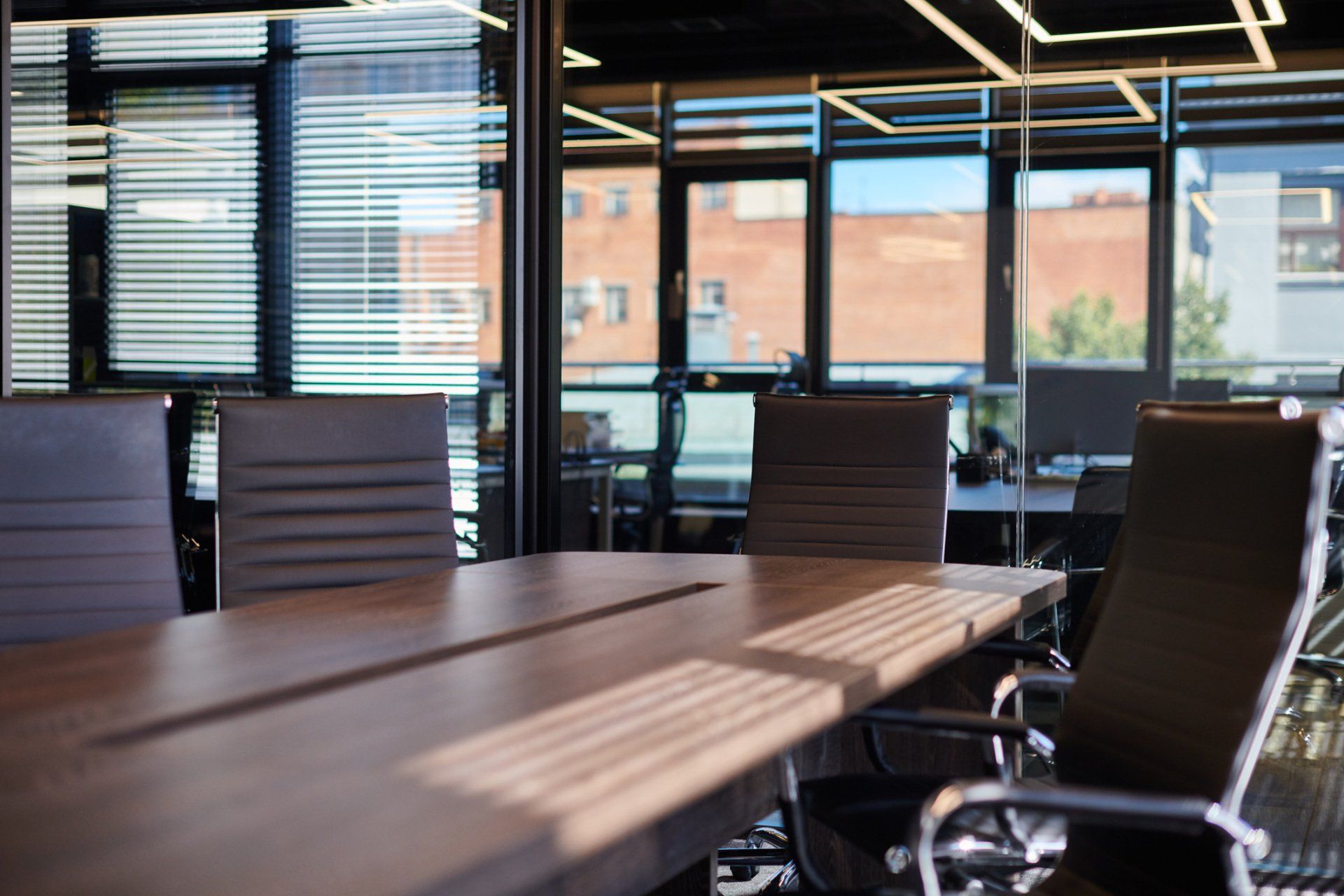 Conference Room in Office — Miami, FL — Folding Walls Of Miami Inc