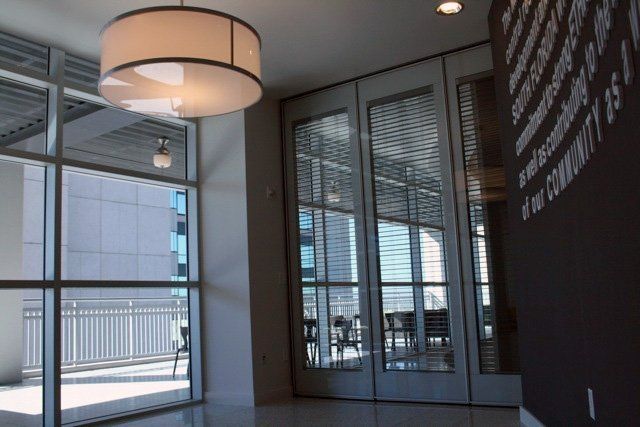 Office with Installed Folding Wall — Miami, FL — Folding Walls Of Miami Inc