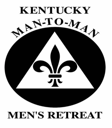 A logo for kentucky man-to-man men 's retreat