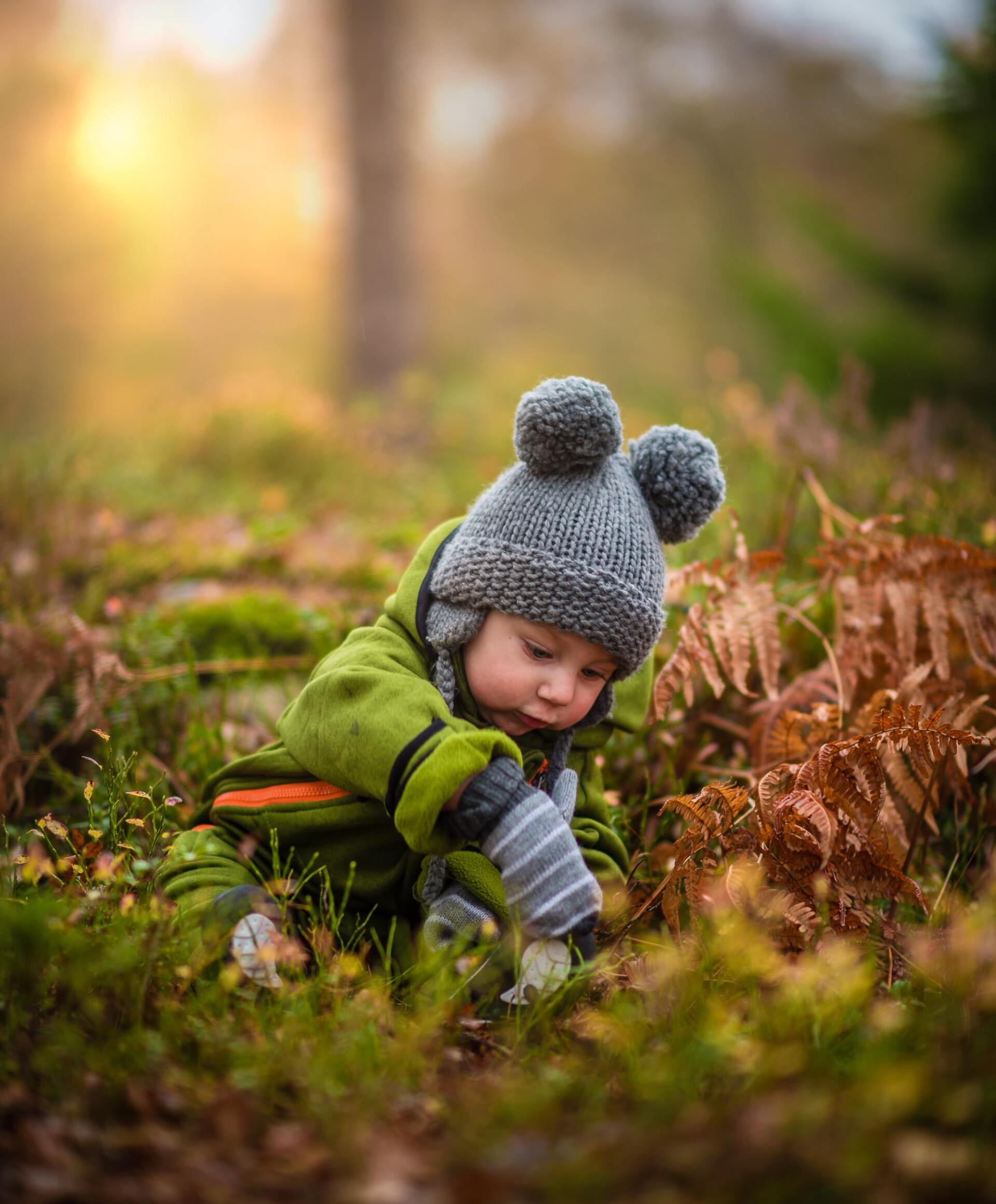 Baby Playing with Toys — Raymore, MO — Young Professors Daycare, LLC