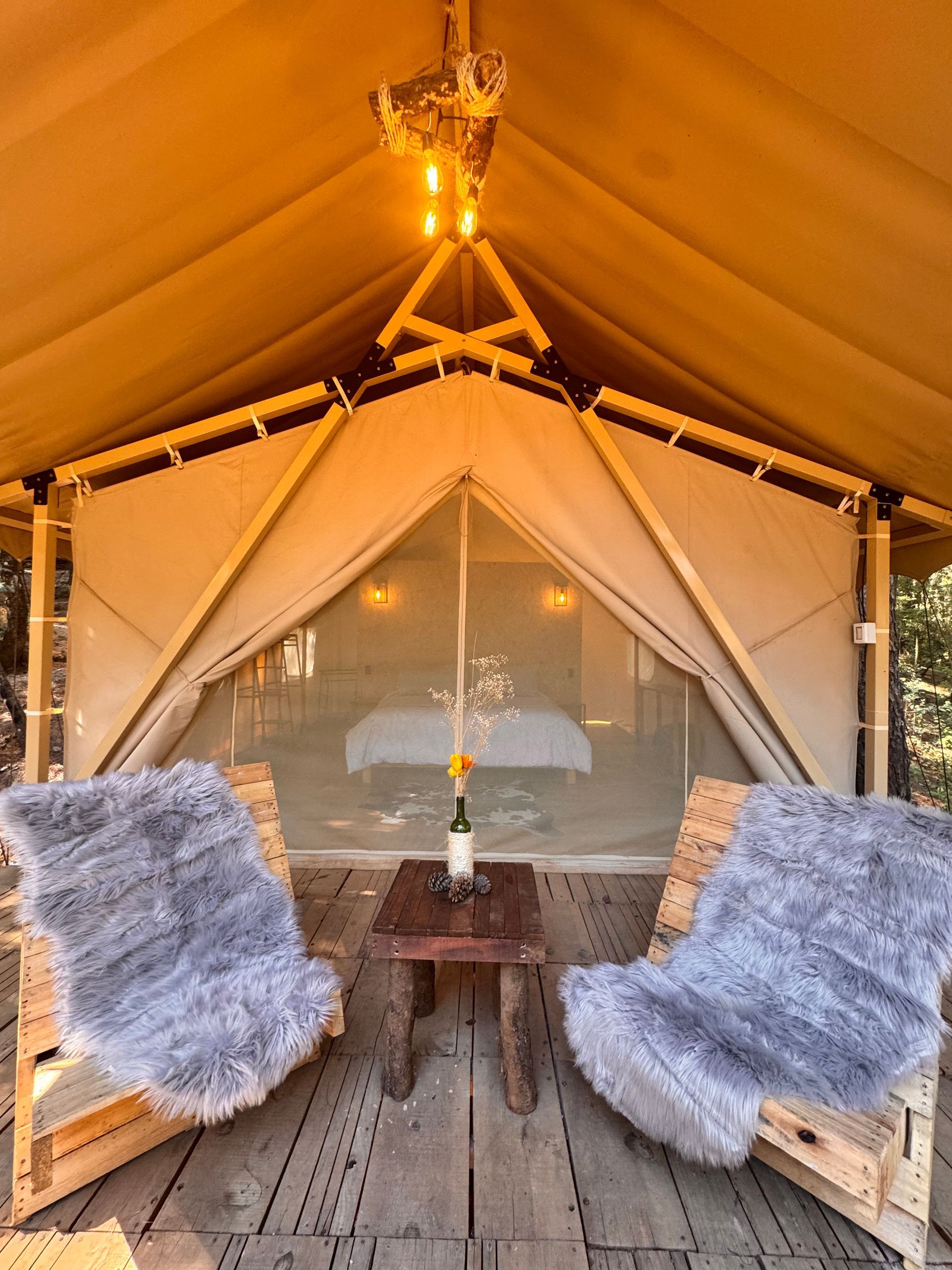 glamping en bosque de valle de bravo