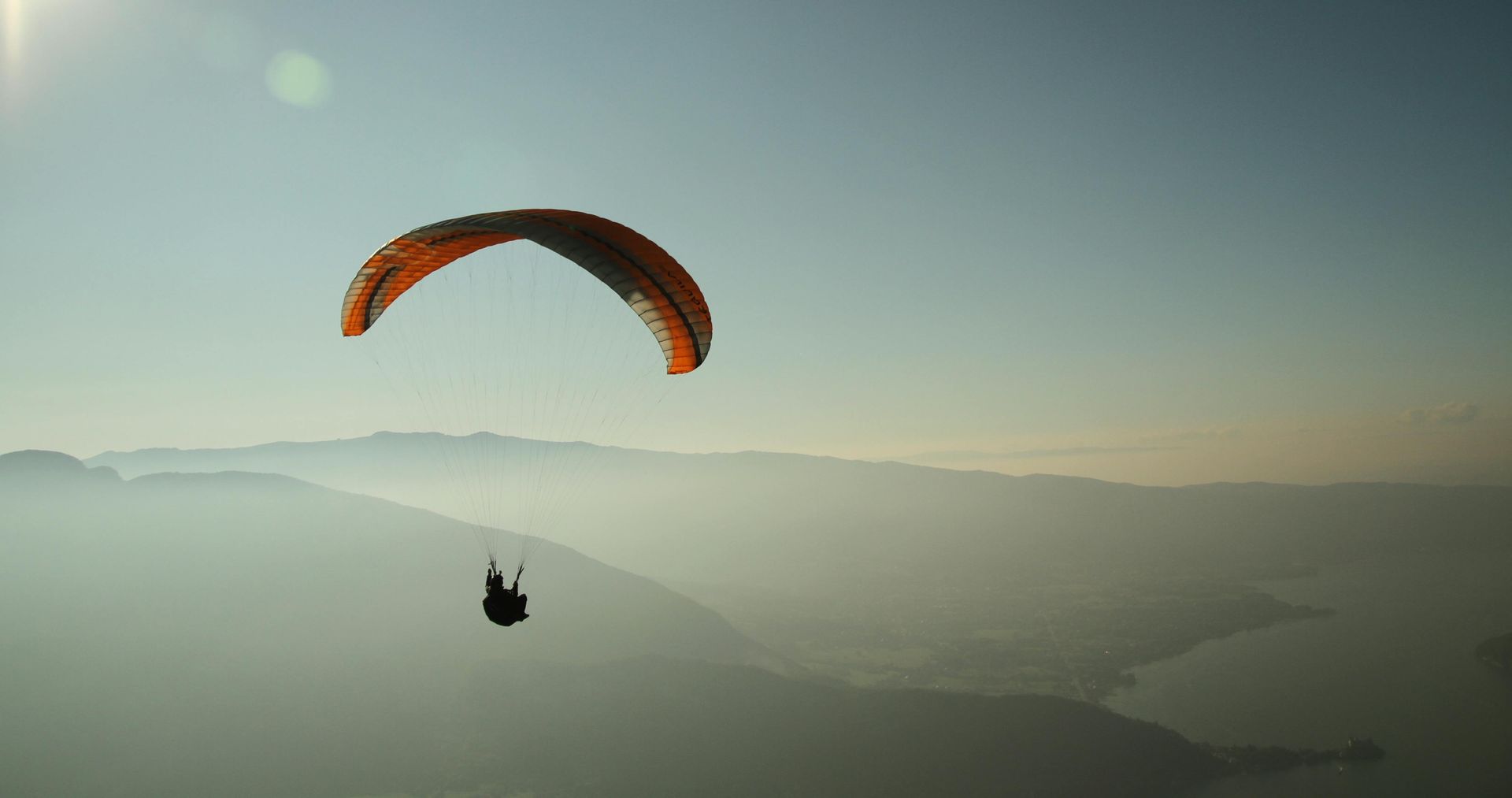 vuelo en parapente