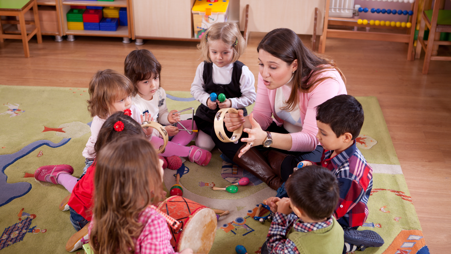  preschool classroom Berkeley CA children learning together