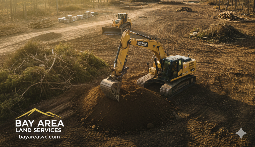 Site Preparation in Maryland by Bay Area Land Services