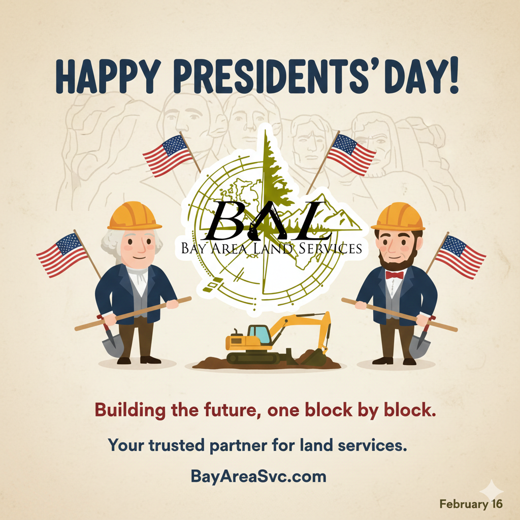 Celebrate Presidents Day with Bay Area Land Services! Serving Southern MD with expert land clearing,