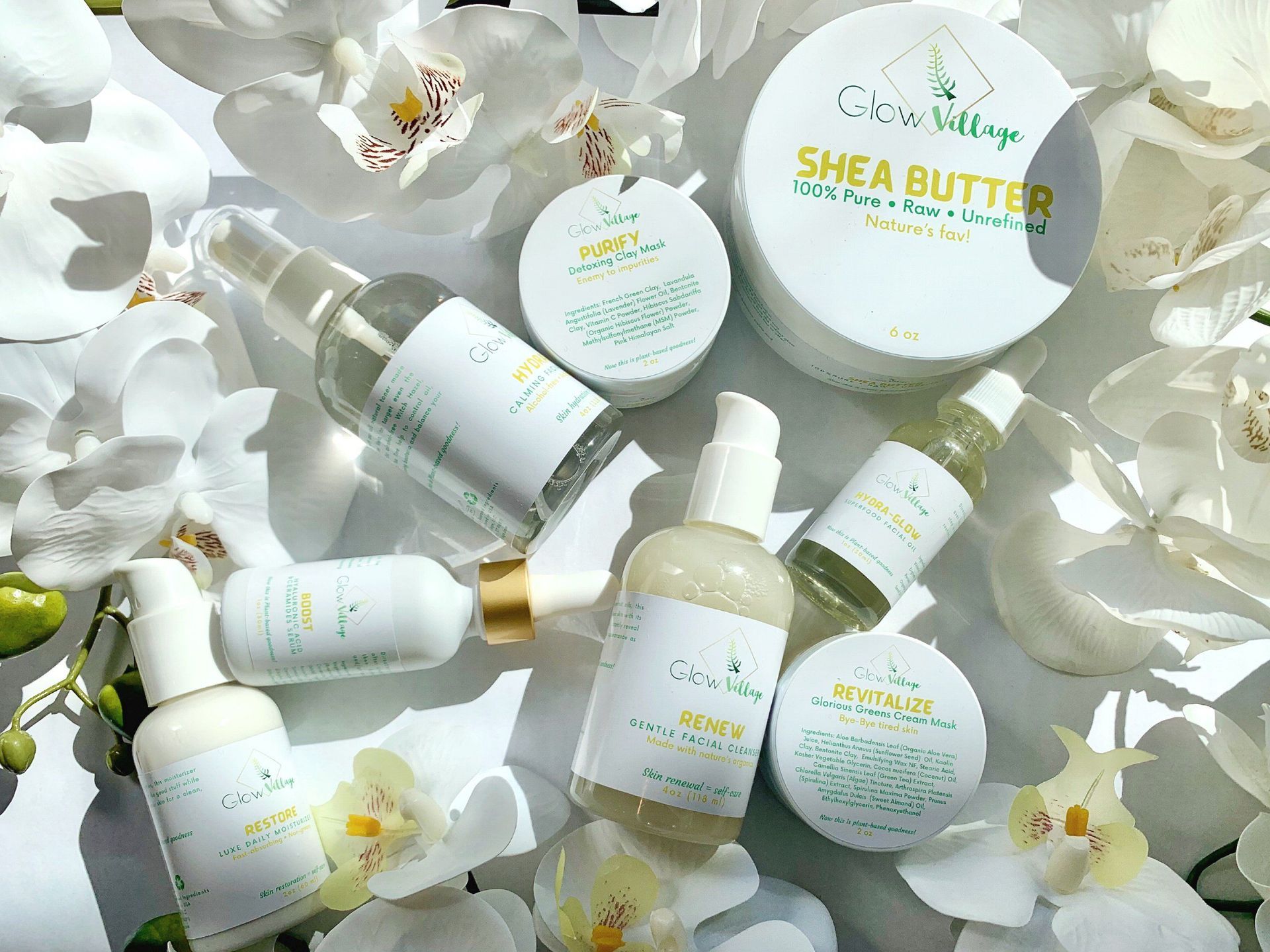 Beauty and skincare products arranged with flowers for beauty fulfillment blog image