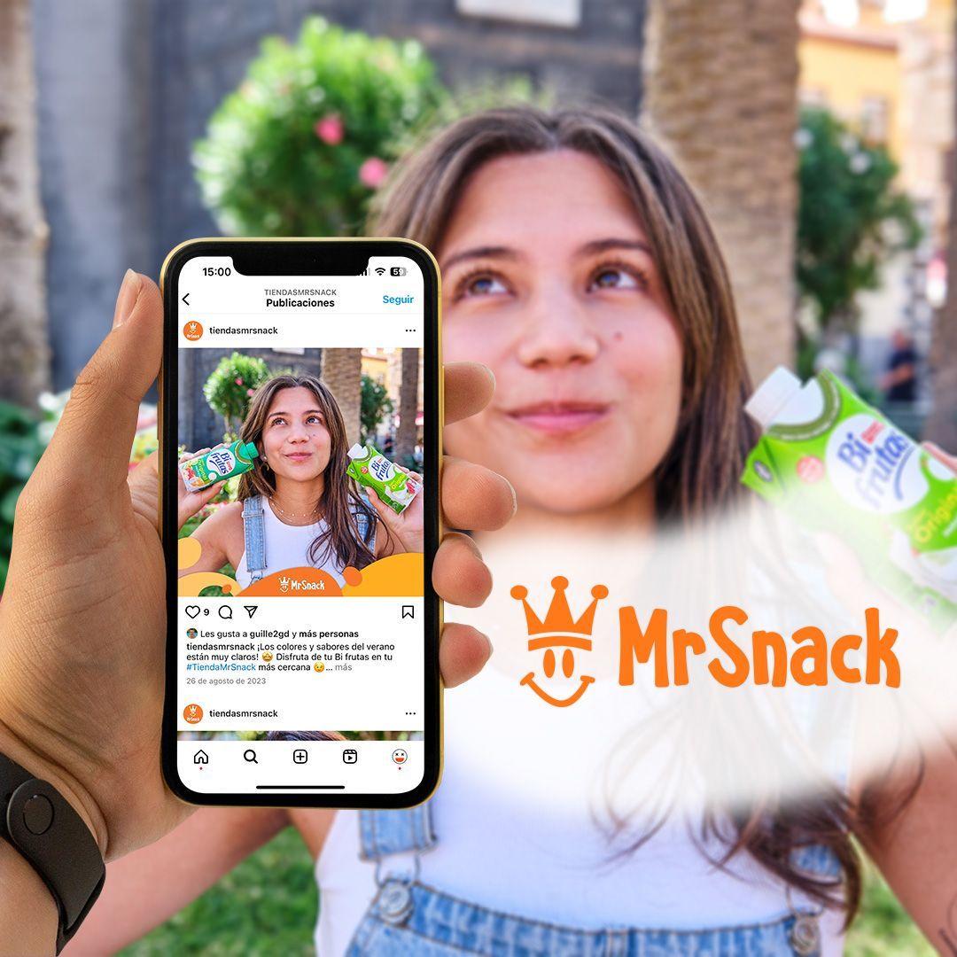 Gestión integral de redes sociales y web para MrSnack